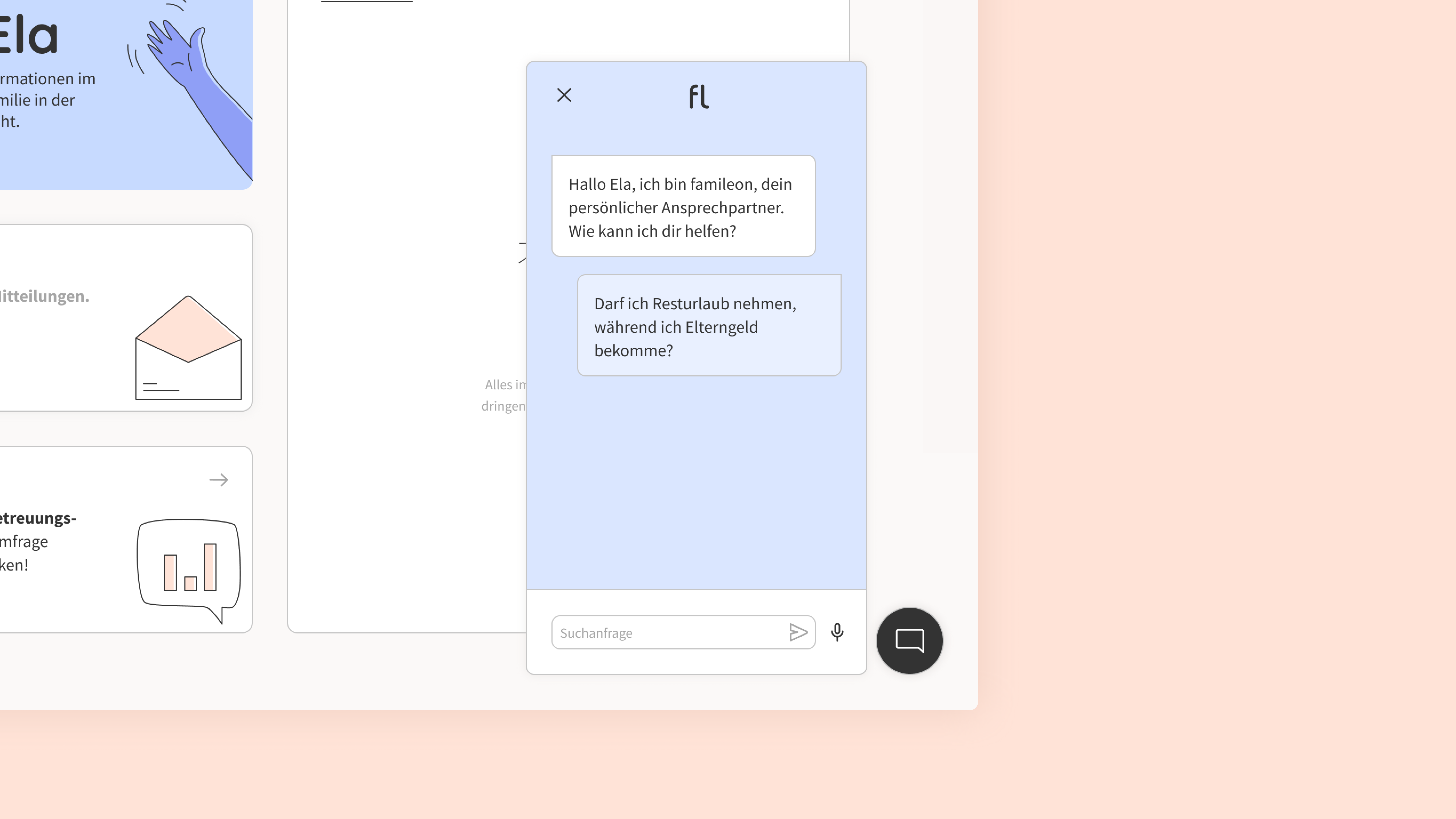 Chatbot - famileon