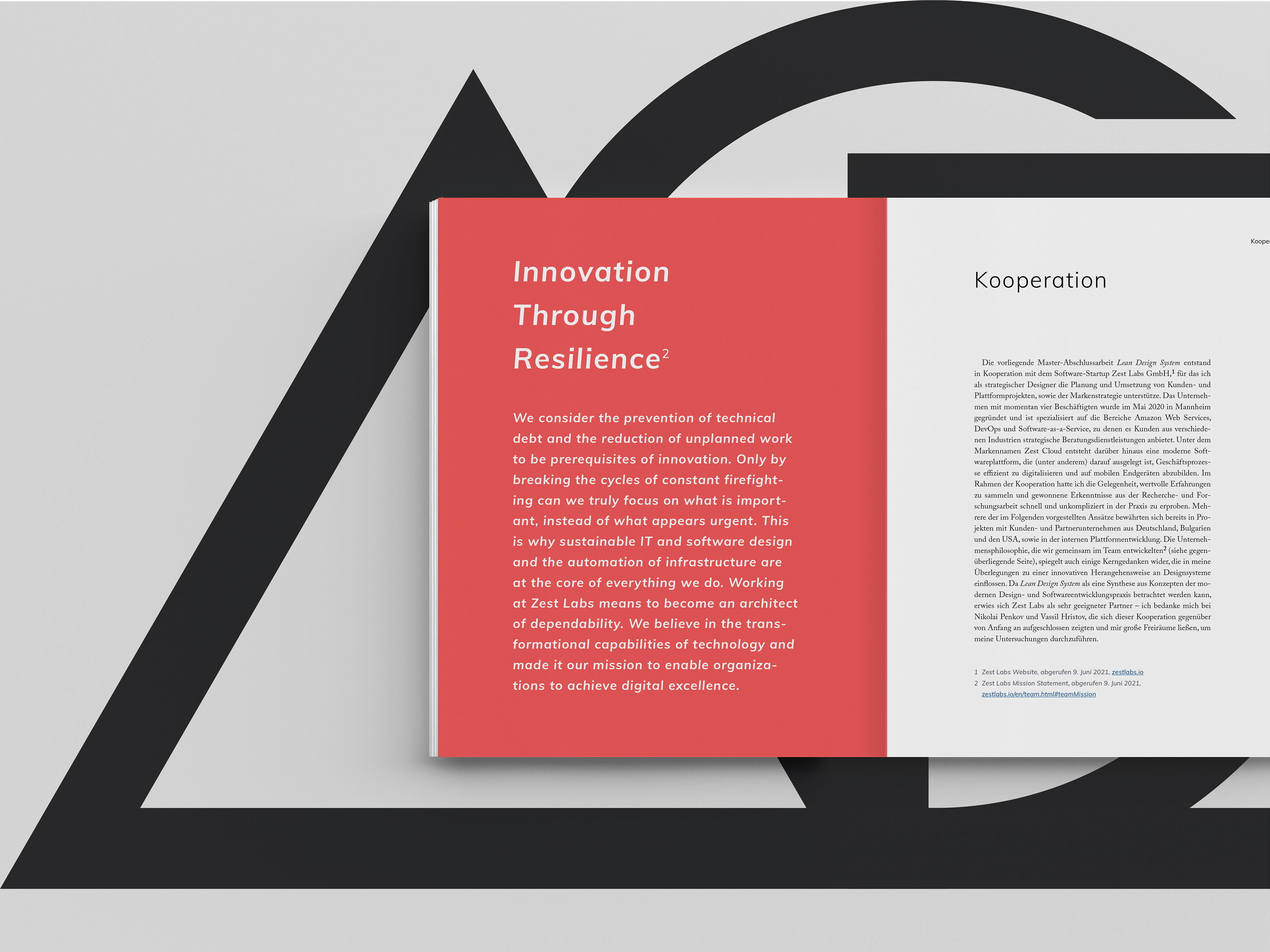 Thesis: Cooperation