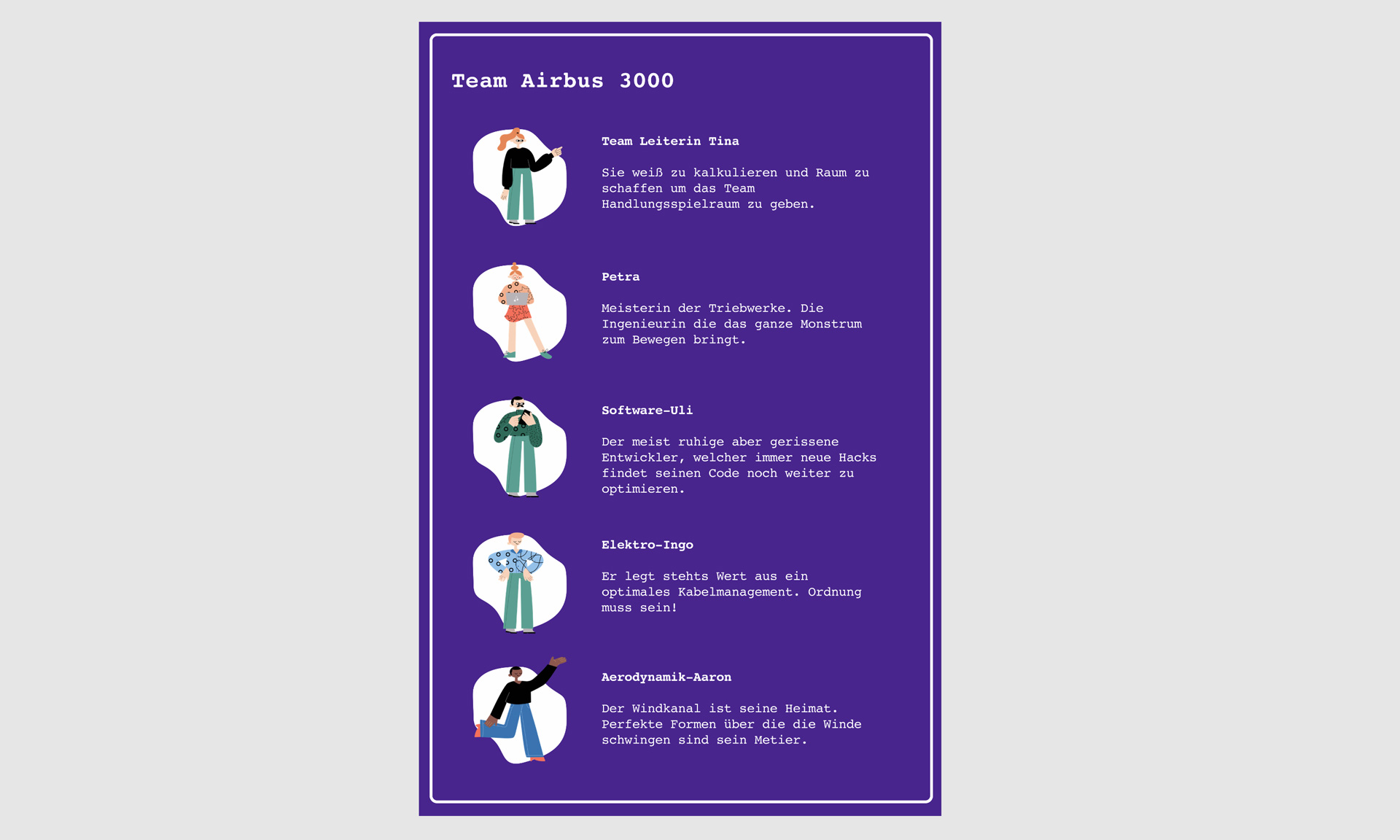Character List